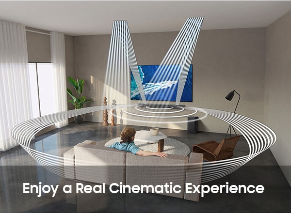 Enjoy a real cinematic experience