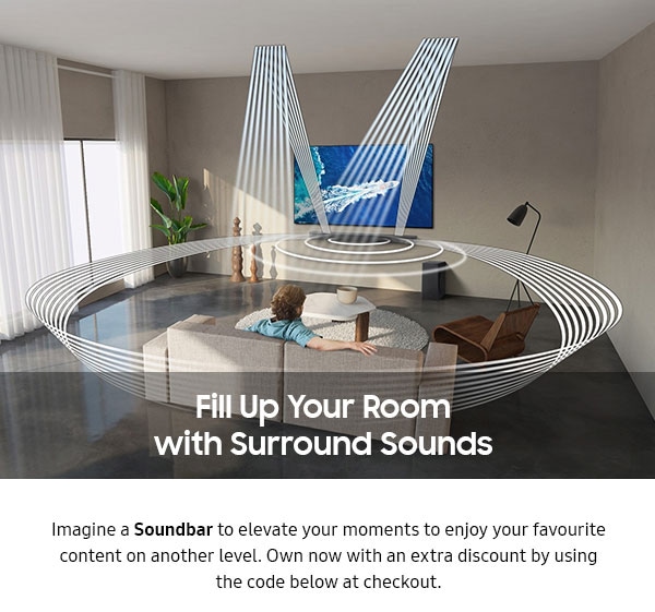 Fill up your room with surround sounds