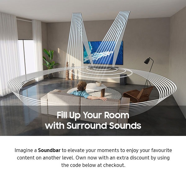 Fill up your room with surround sounds