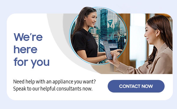 We're here for you