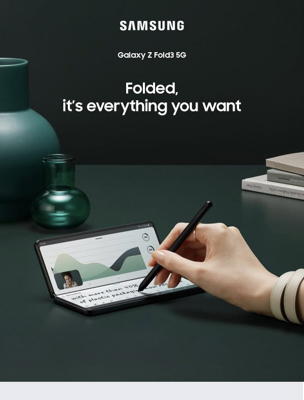 Folded, it's everything you want