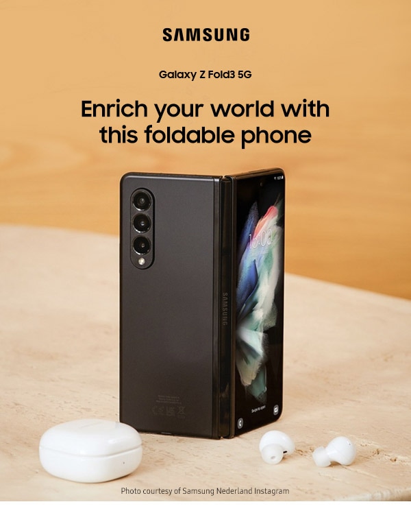 Enrich your world with this foldable phone