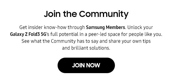 Join The Community