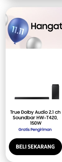 True Dolby Audio 2.1ch Soundbar HW-T420 150W