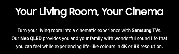 Your living room, your cinema
