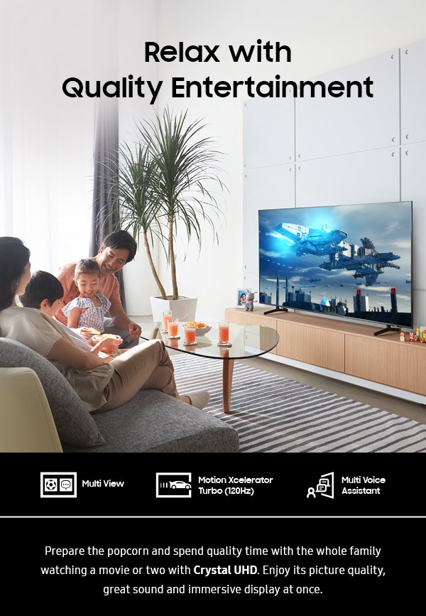 Relax with quality entertainment