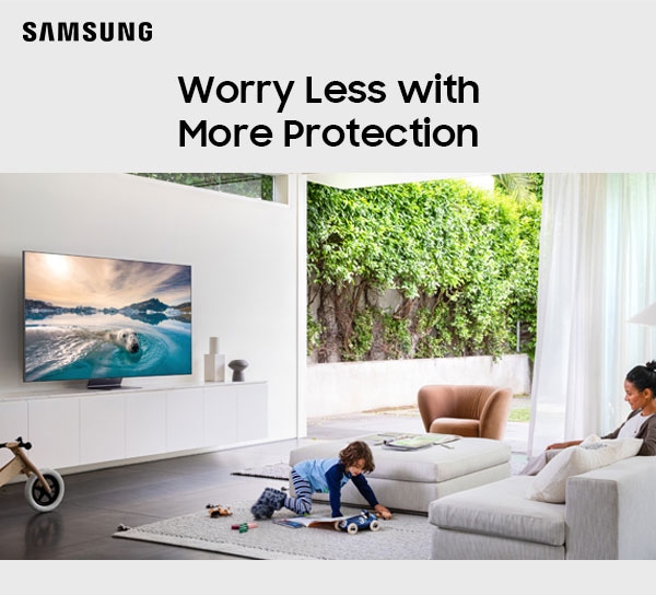 Worry less with more protection