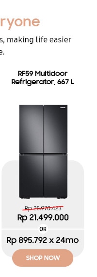 RF59 Multidoor Refrigerator, 667 L