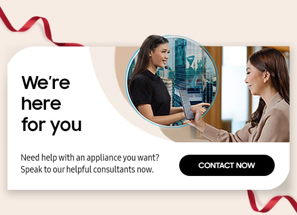 We're here for you