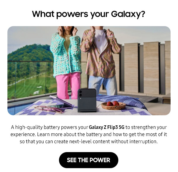 What powers your Galaxy?
