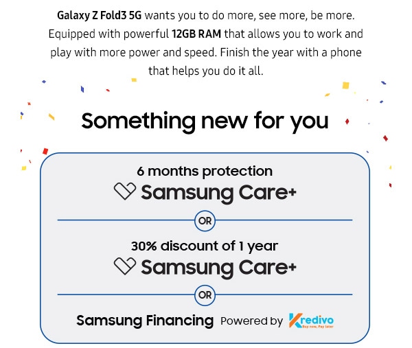Galaxy Z Fold3 5G wants you to do more, see more, and be more