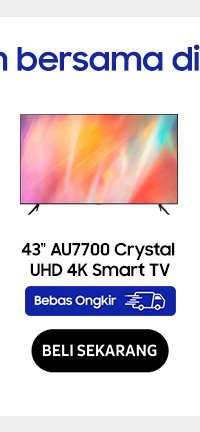 43inch AU7700 Crystal UHD 4K Smart TV