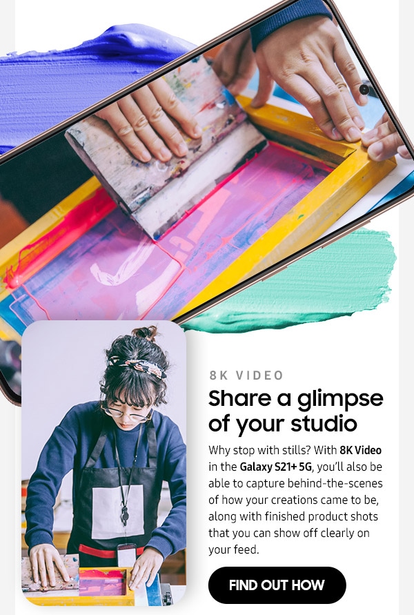 Share a glimpse of your studio
