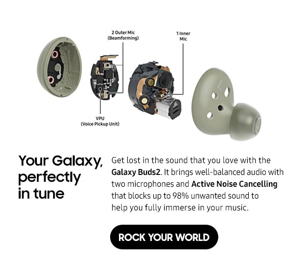 Your Galaxy, perfectly in tune