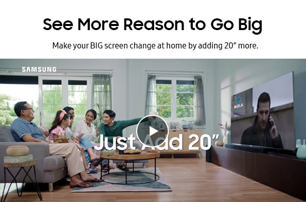 See More Reason To Go Big