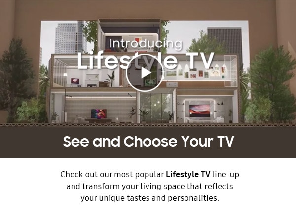 See and choose your TV