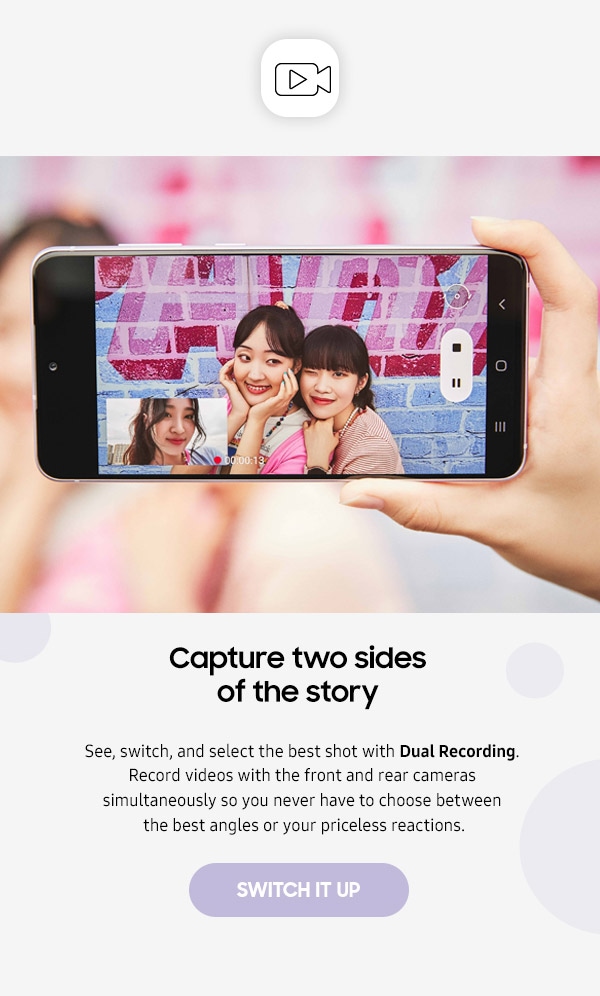 Capture two sides of the story