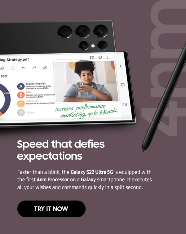 Speed that defies expectations