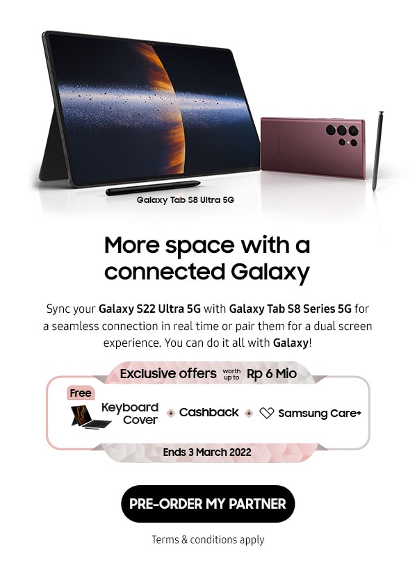 More space with a connected Galaxy