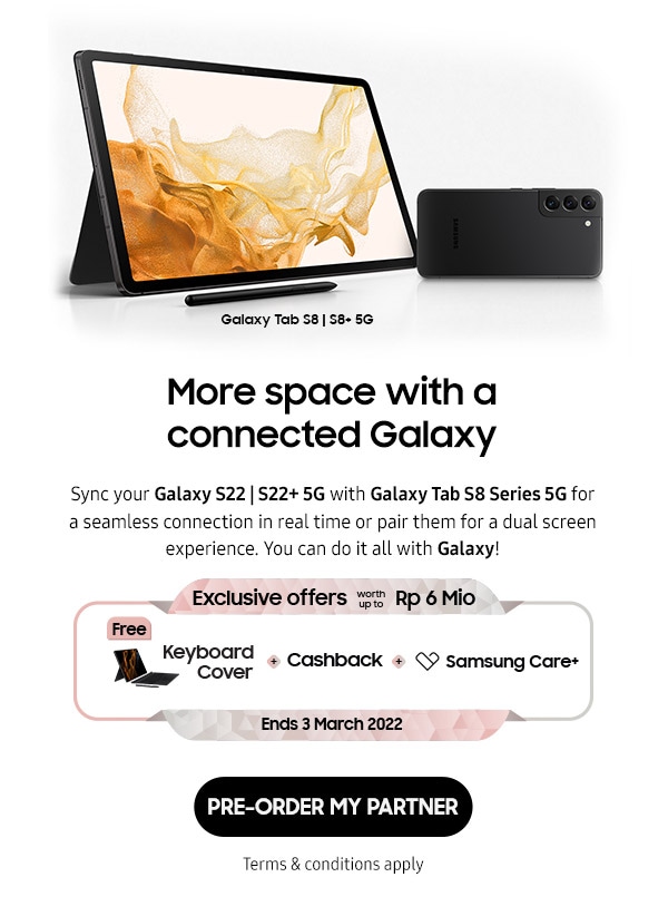 More space with a connected Galaxy