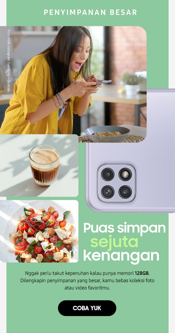 Puas simpan sejuta kenangan