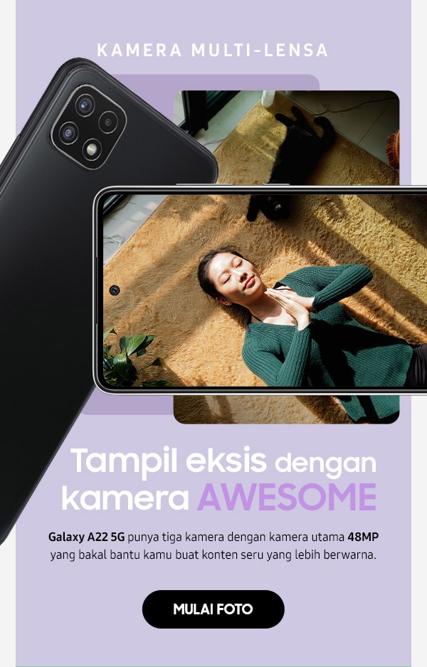 Tampil eksis dengan kamera AWESOME