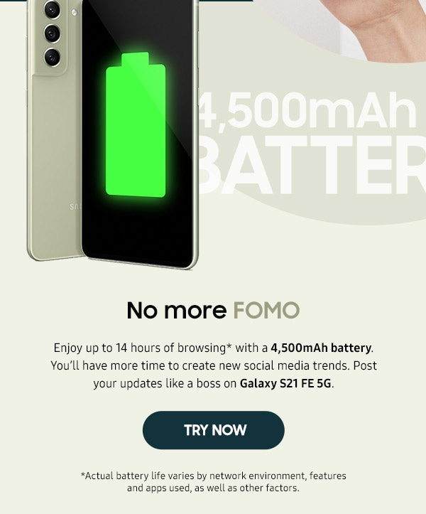 No more FOMO