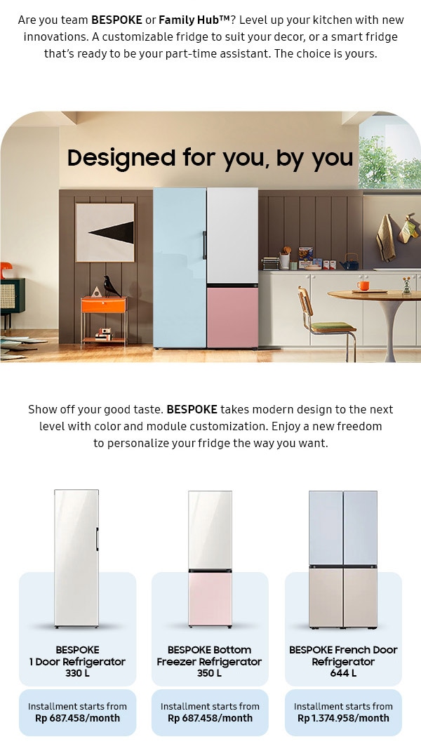 Designed for you, by you