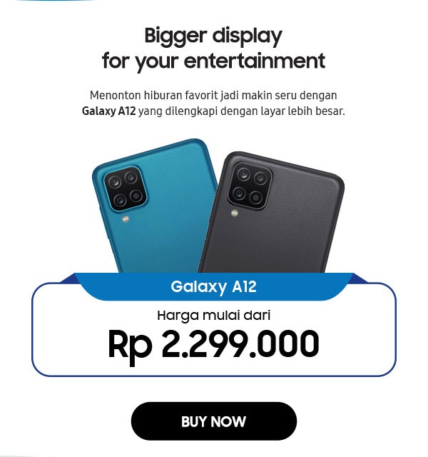 Bigger display for your entertainment