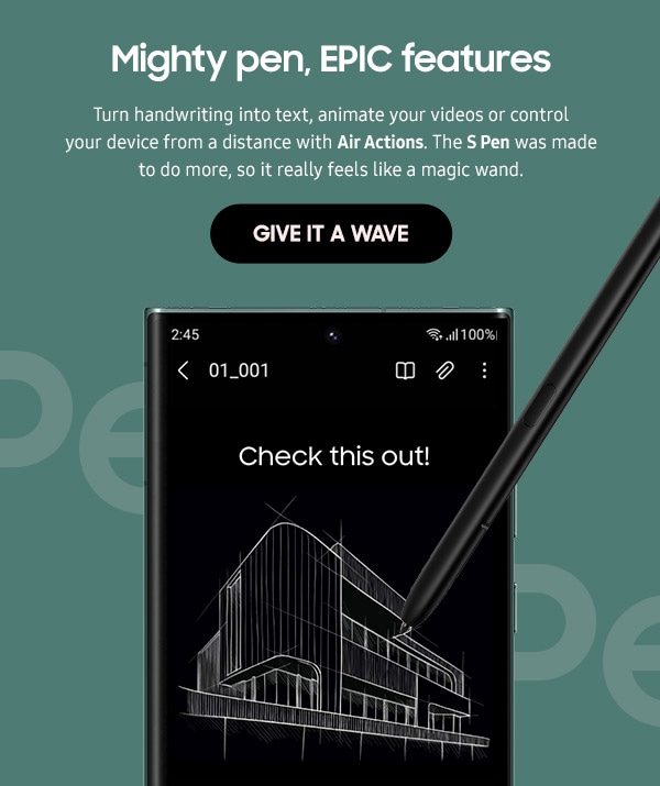 Mighty pen, EPIC features