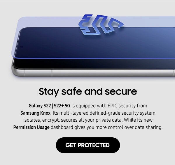 Stay safe and secure