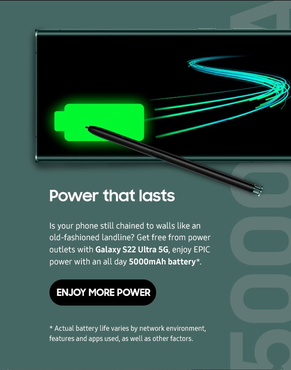 Power that lasts