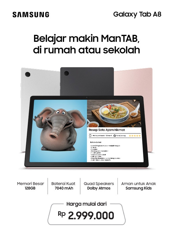 Belajar makin ManTAB, di rumah atau sekolah