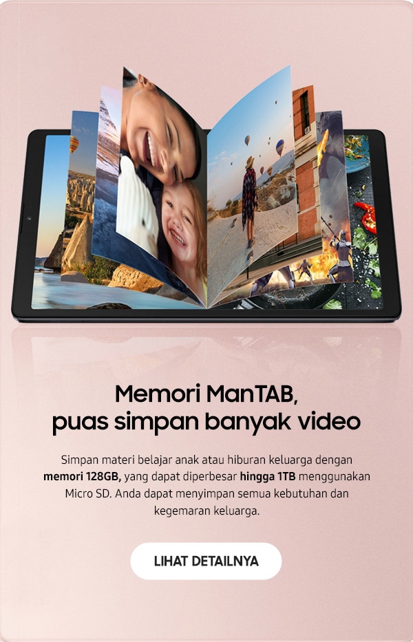 Memori ManTAB, puas simpan banyak video