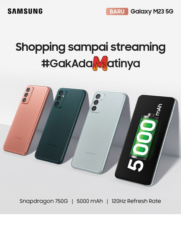 Shopping sampai streaming #GakAdaMatinya