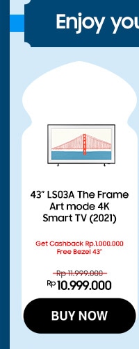43inch LS03A The Frame Art mode 4K Smart TV (2021)