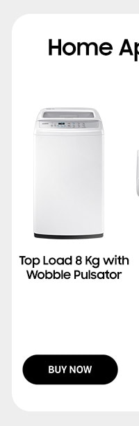Top Load 8Kg with Wobble Pulsator