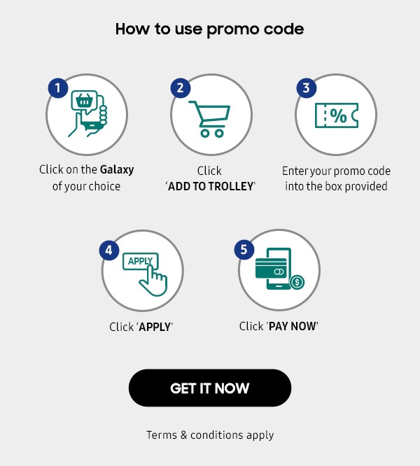 How to use promo code