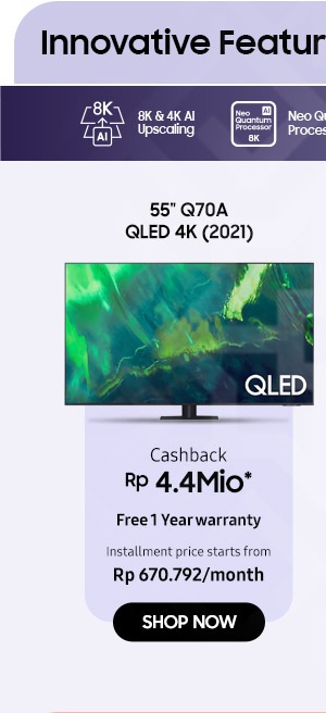 55inch Q70A QLED 4K (2021)