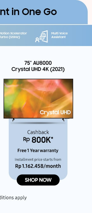70inch AU8000 Crystal UHD 4K (2021)