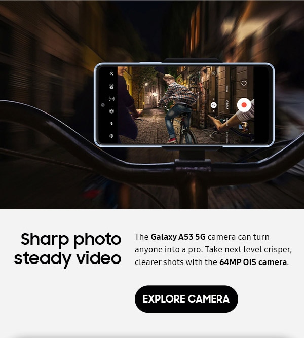 Sharp foto, steady video