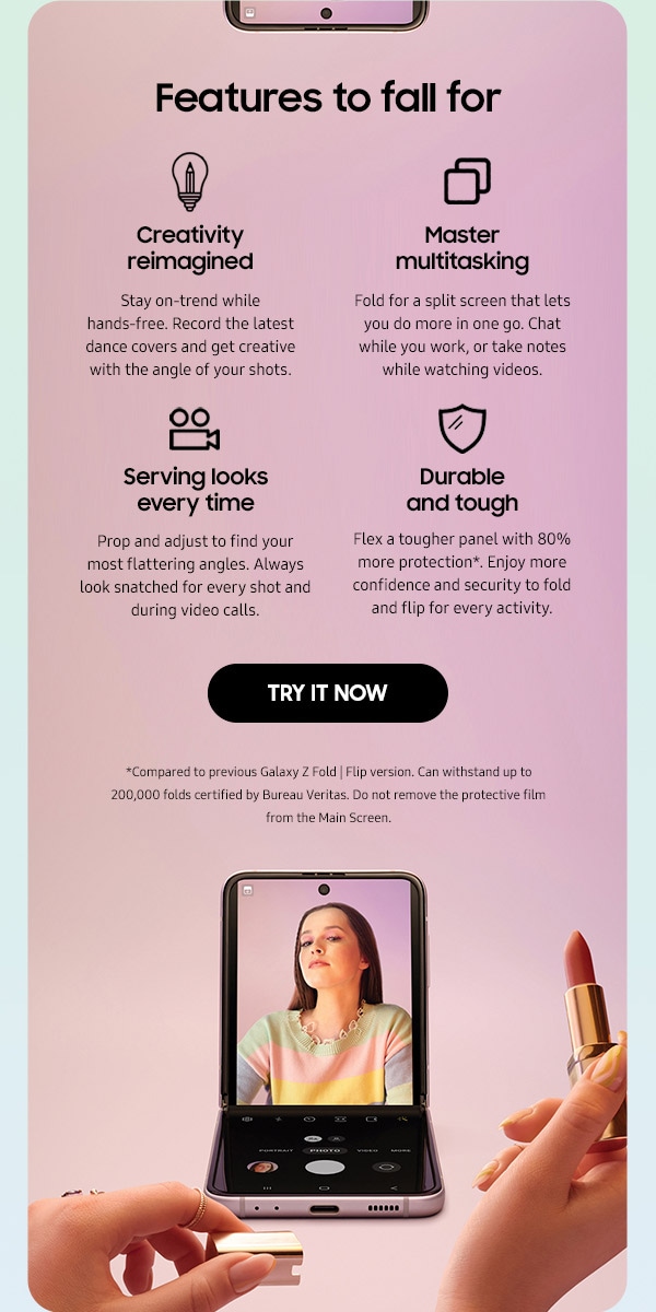 Features to fall for