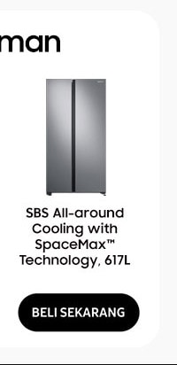 SBS All-around Cooling with Spacemax™ Technology, 617 L