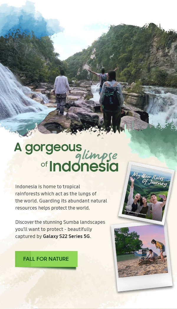 A gorgeous glimpse of Indonesia