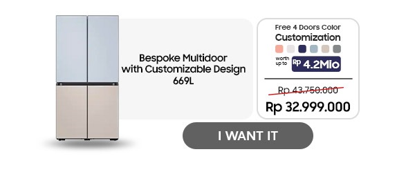 Bespoke Multidoor with Customizable Design 669L