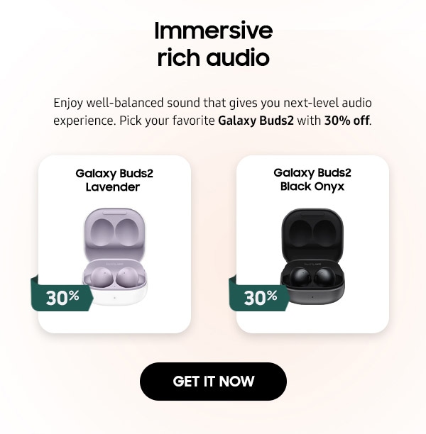 Immersive rich audio