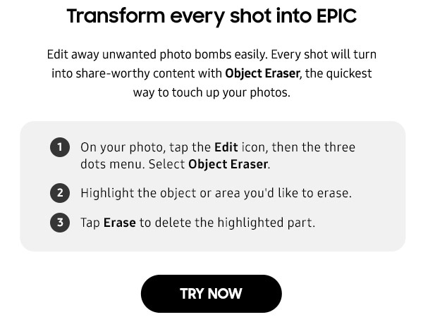 Transform every shot into EPIC