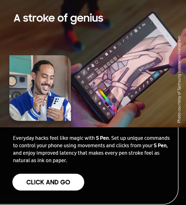 A stroke of genius