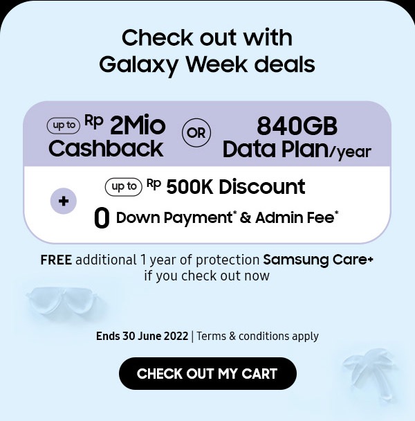 Check out with Galaxy Week deals