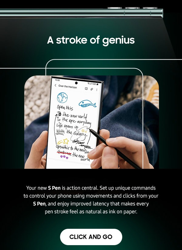 A stroke of genius
